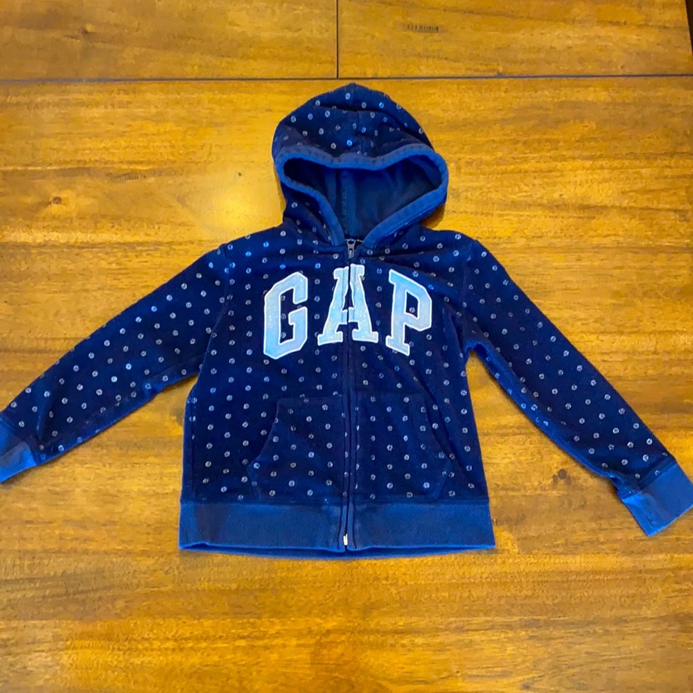 Gap Kids Girls Fleece Hoodie, Size 8